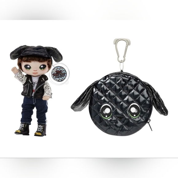 Na Na Na Surprise Glam Series Maxwell Dane Fashion Doll And Puppy Purse - Picture 2 of 2